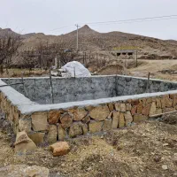 باغ استخر دار و لوله کشی شده