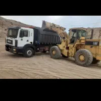 حمل ش ماسه وآجر خدمات لودر و کمپرس