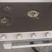 گاز شیشه ای فندک دار پنج شعله در حد نو