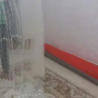 ۶متر پرده نو اصلا استفاده نشوده|پرده، رانر، رومیزی|ملایر, |دیوار