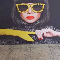 تابلو بوم مخمل