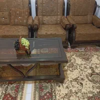 مبل راحتی ۹ نفره|مبلمان خانگی و میز عسلی|چمستان, |دیوار