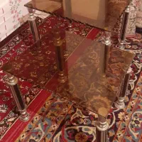 ۳ تا میز شیشه ای جلو مبلی خیلی بزرگ و متوسط وکوچک|مبلمان خانگی و میز عسلی|شهرضا, |دیوار