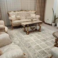 مبلمان سلطنتی ورق طلا