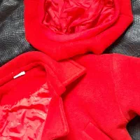 کت سارافون پشمی مناسب تا ۵ سال و سرویس حوله کودک|کفش و لباس بچه|میانه, |دیوار
