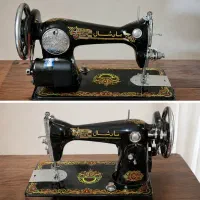 (چرخ خیاطی قدیمی مارشال برقی شده)