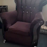 مبل هفت نفره دسته دوم تمیز .|مبلمان خانگی و میز عسلی|شاهین‌شهر, شهرک گلدیس|دیوار
