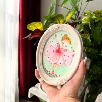 تابلو نقاشی با قاب پلی استر