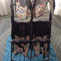 کالسکه دو قلو عصایی دلیجان|کالسکه و لوازم جانبی|کرمانشاه, |دیوار