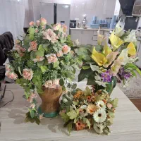 گل وگلدان|گل مصنوعی|لنجان, |دیوار