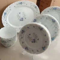 فروش ظرف آرکوپال لومینارک اصل فرانسه طرح رومانتیک