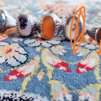 سه تا انگشتر دستساز نو