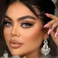 مدل میکاپ و شینیون و فیس مدل