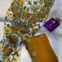 پارچه های وارداتی همراه با شال ومانتو عبایی|لباس|بندر ماهشهر, |دیوار