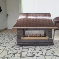 بخاری گازی طرح شومینه