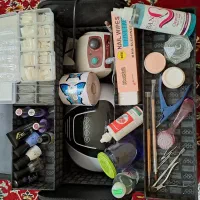 لوازم کاشت ناخن|آرایشی، بهداشتی، درمانی|نمین, |دیوار