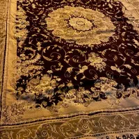 فرش ۱۲متری زرشکی