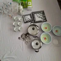 ظروف پذیرایی درحدنو|ظروف سرو و پذیرایی|آزادشهر, |دیوار