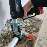 لوله کشی آب و برقکاری و اجاره دستگاه پرس پنج لایه|خدمات پیشه و مهارت|تهران, نیاوران|دیوار