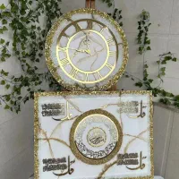 ست ساعتهای دیواری رزینی لوکس و مدرن