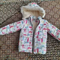 کاپشن دخترانه، در حد نو .|کفش و لباس بچه|میمه, |دیوار