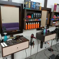 دکور ارایشگاه مردانه