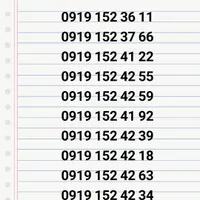 0919.452.82.80|سیم‌کارت|قم, عمار یاسر|دیوار