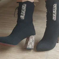 بوت زنانه جورابی گوچی|کیف، کفش، کمربند|آمل, |دیوار