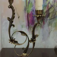 شمعدان برنز
