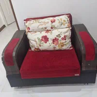 کاناپه تک نفره تختخوابشو|تخت و سرویس خواب|کرج, شهرک بنفشه|دیوار