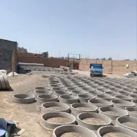 کبل.کول حلقه سیمانی چاه آب فاضلاب مقنی چاه کن|مصالح و تجهیزات ساختمان|قم, نوقطار|دیوار