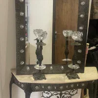 آینه و کنسول برنجی