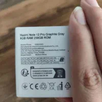 note 12 pro4g|موبایل|کرج, فاز ۴ مهرشهر|دیوار