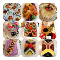 سفارش غذای خانگی، فینگر فود، ژله، دسر وسالاد