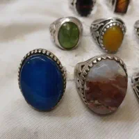 نقره۹۲۵عیارنگین بالاباکیفیت|جواهرات|اصفهان, سرچشمه|دیوار