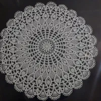 رومیزی قلاب بافی