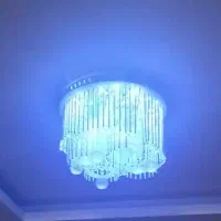 لوستر وپرده