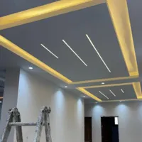 اجرای کناف . لاین نوری . کابینت . pvc. نقاشی|خدمات پیشه و مهارت|قائم‌شهر, |دیوار