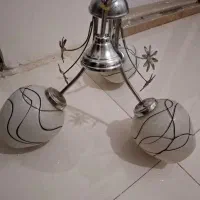 لوستر سه حبابه