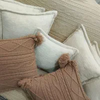 کوسن پر شده نو|پرده، رانر، رومیزی|تهران, باغ خزانه|دیوار