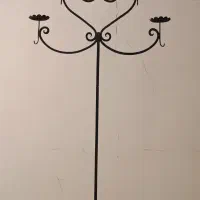 جا شمعی و جا گلدانی فرفورژه