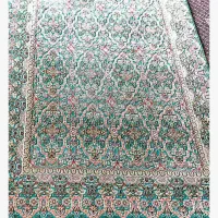 فرش ماشینی زیباطرح فیروزه ای