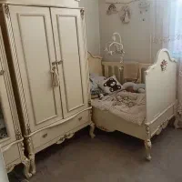 سیسمونی تخت کمد نوزاد|تخت و سرویس خواب|تهران, شهرک ولیعصر جنوبی|دیوار