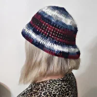 کلاه بافتنی پاییزه کلاه قلاب بافی