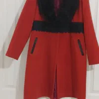 پالتو نو جنس فوتر رنگ آجری