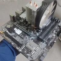 باندل حرفه‌ای B560 M.A + cpu i3-10100 + فن CPU