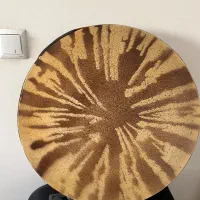دف قدیمی پوست