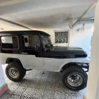 جیپ صحرا موتور میتسوبیشی|خودرو کلاسیک|رودسر, |دیوار