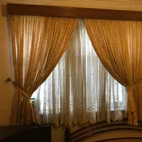 پرده حریر (سه مدل مختلف)|پرده، رانر، رومیزی|رشت, حاجی آباد|دیوار