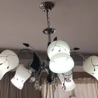 لوستر دو نوع ۳شاخه و۵شاخه